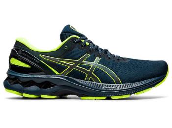 Asics Herr Löparskor GEL-KAYANO 27 LITE-SHOW Blå/Svarta/LjusGröna